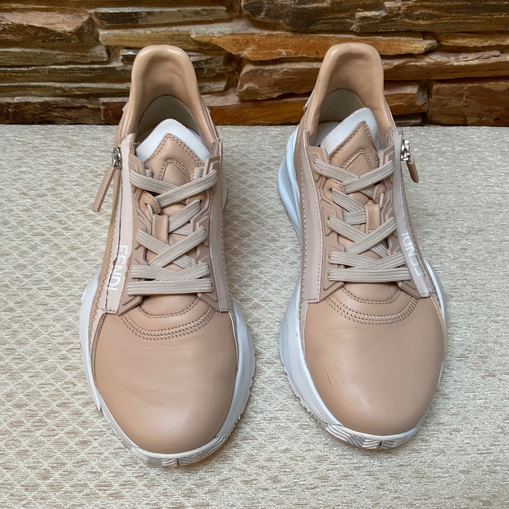 Fendi Flow Neutrals Sneakers (8.0) - Picture 4 of 8